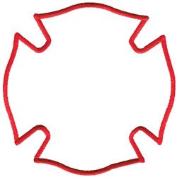 250x250 Maltese Cross Outline Embroidery Design Embroidery Embroidery