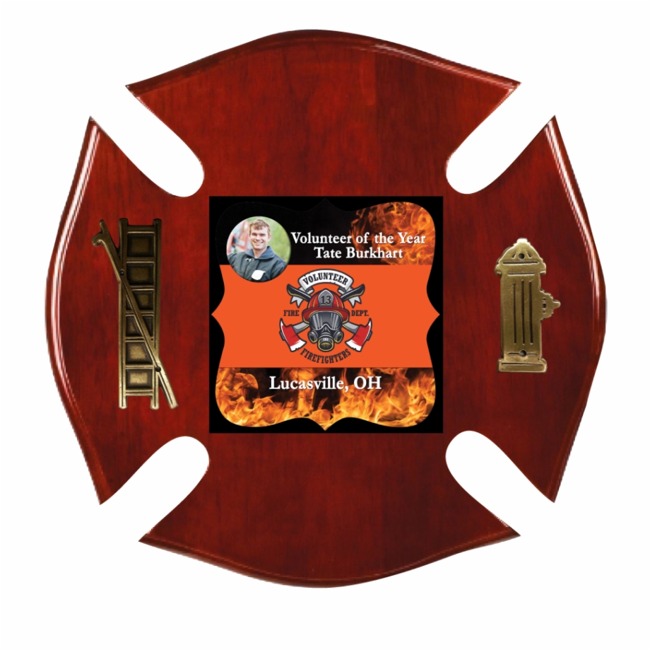 920x919 Rosewood Piano Finish Maltese Cross W Hydrantladder