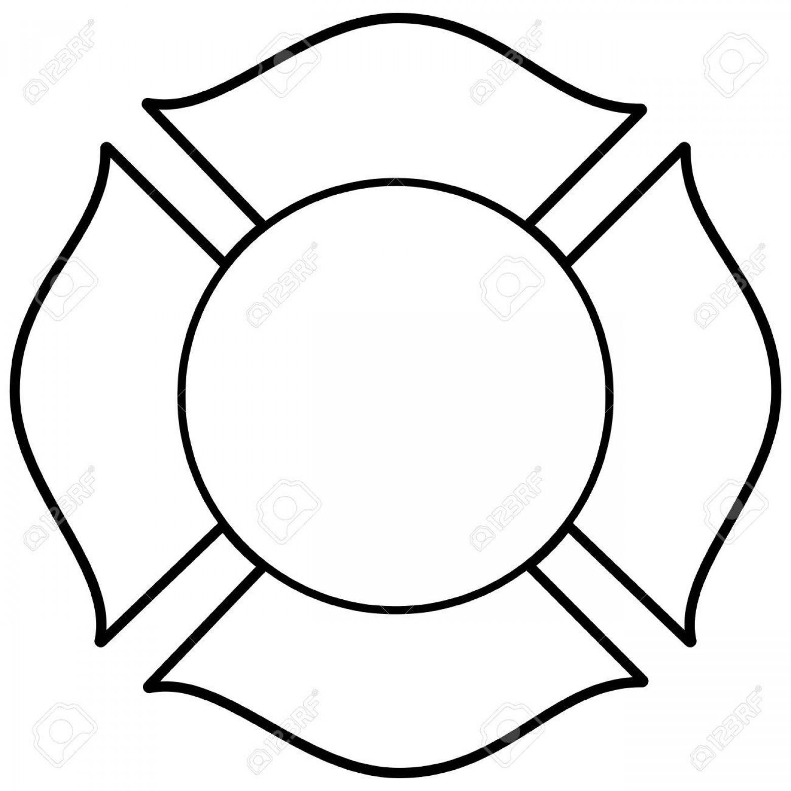 Maltese Cross Outline Vector At Vectorified Collection Of Maltese