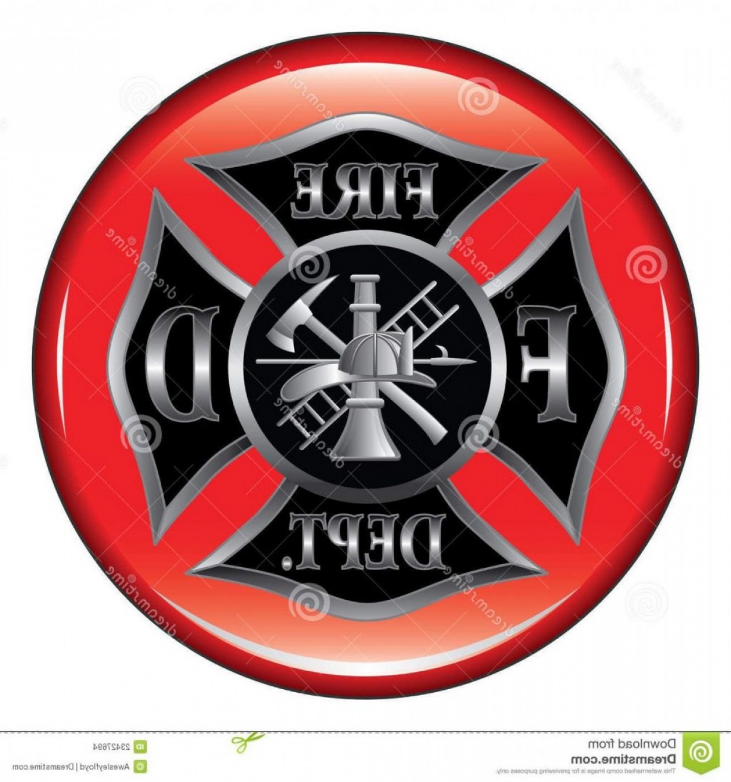 1473x1576 Best Free Fire Department Maltese Cross Button Image Hoodamathrun