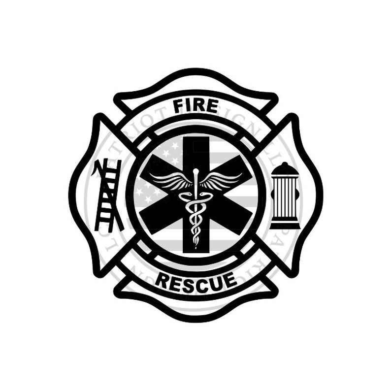 794x794 Maltese Cross Firefighter Cross Fire Rescue Etsy