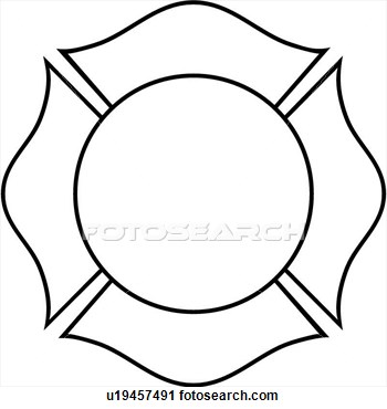 Firefighter Maltese Cross Vector at Vectorified.com | Collection of ...