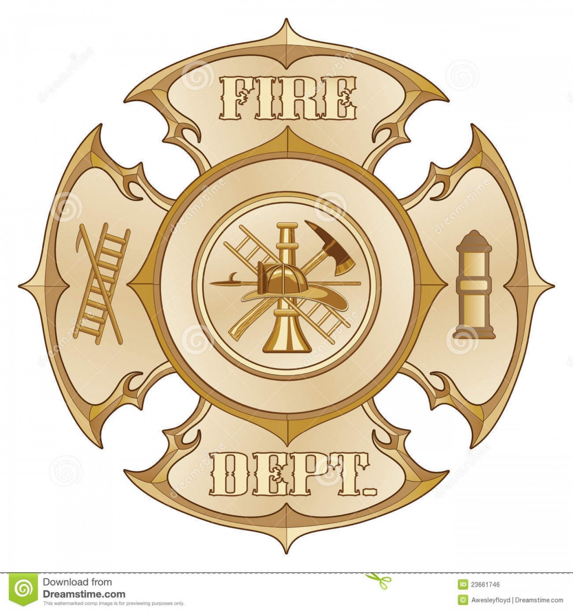 1872x2001 Fire Maltese Cross Vector Catamart