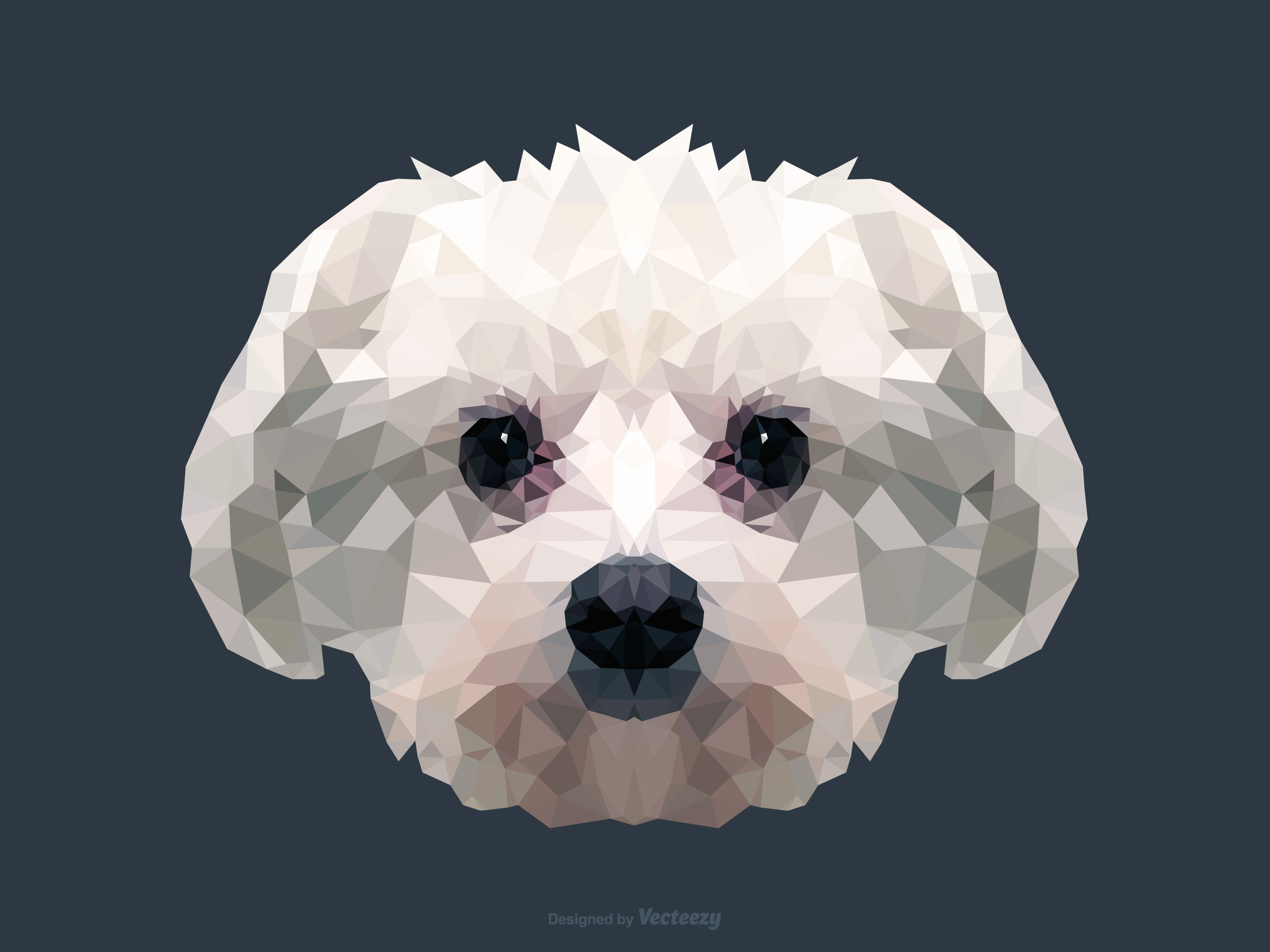 2800x2100 Maltese Dog Free Vector Art