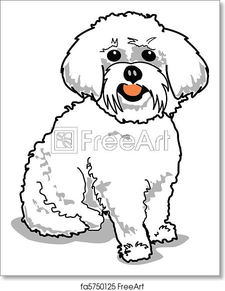 Maltese Silhouette Vector at Vectorified.com | Collection of Maltese ...