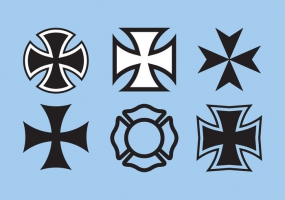 285x200 Maltese Cross Icons Free Vector Graphic Art Free Download