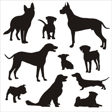368x368 Collection Of 'dog Silhouette Free' Download More Than Images