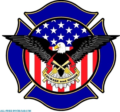 396x368 Fire Dept Maltese Cross Vector Clipart Free Vector Download