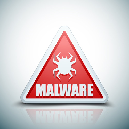 500x500 Malware Warning Sign Vectors Free Download