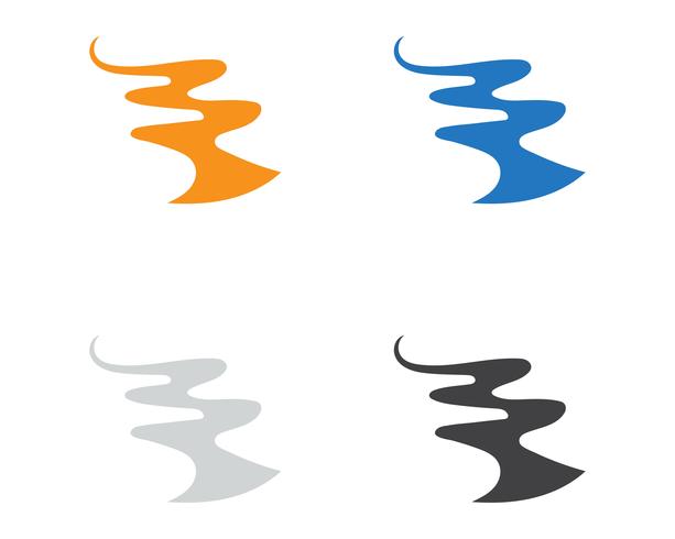 613x490 River Logo Template Vector Icon Illustration Vector