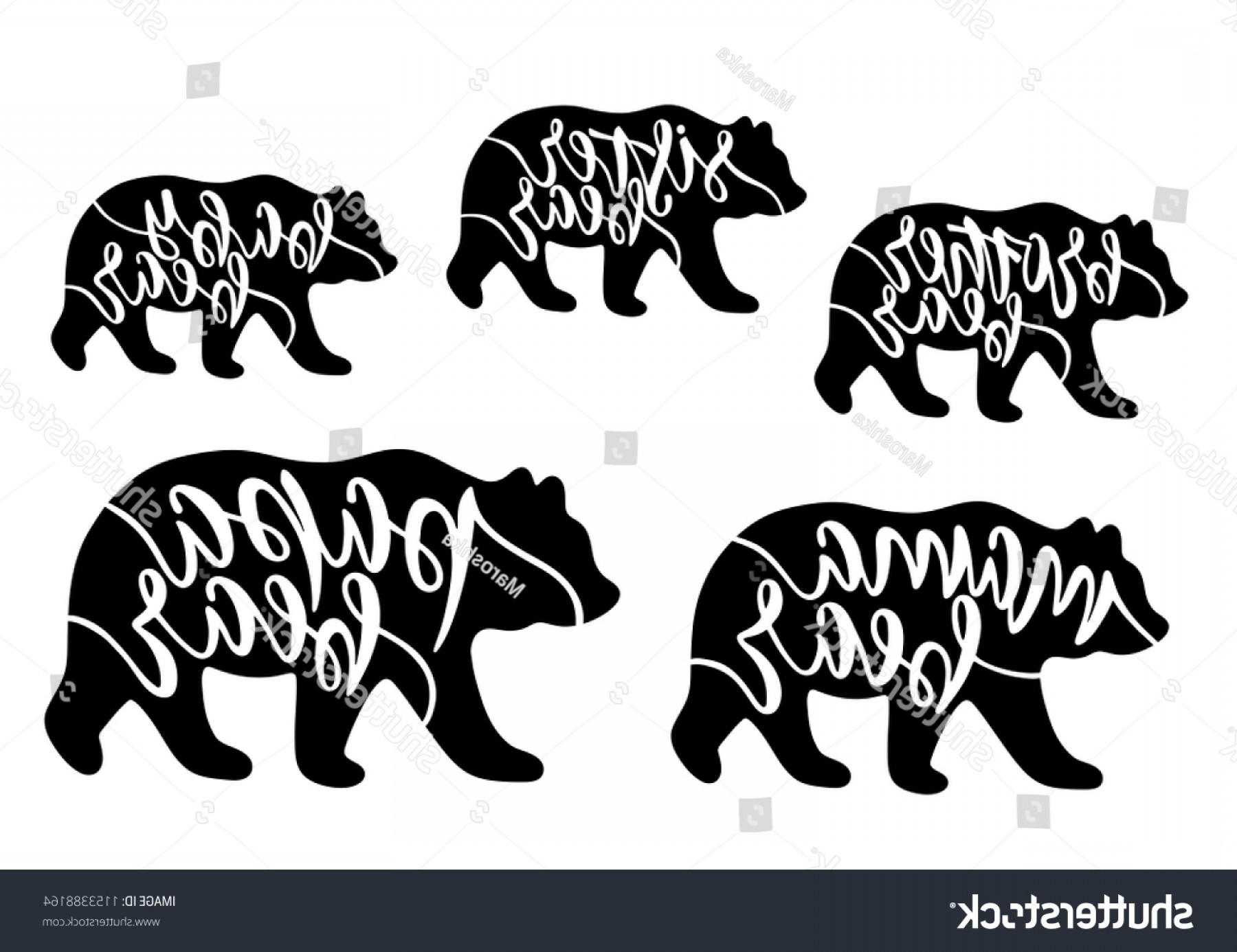 1800x1386 Mama Papa Baby Brother Sister Bear Geekchicpro