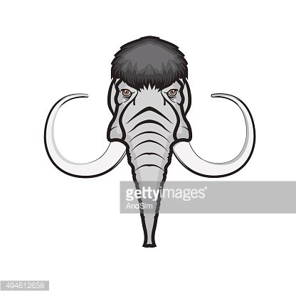 416x416 Mammoth Mammoth Vector Diet Logo Premium Clipart