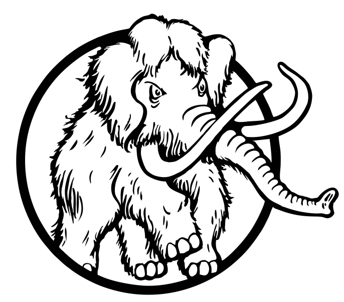686x602 Mammoth Vector Art Free Vector Cdr Free Download Vector Graphic Art