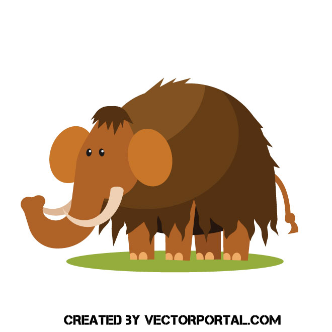 660x660 Mammoth Vector Image