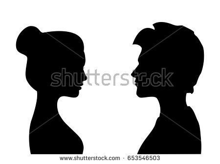 Collection Of 'silhouette Of A Man And Woman' Download More Than 450x335 Collection Of 'silhouette Of A Man And Woman' Download More Than