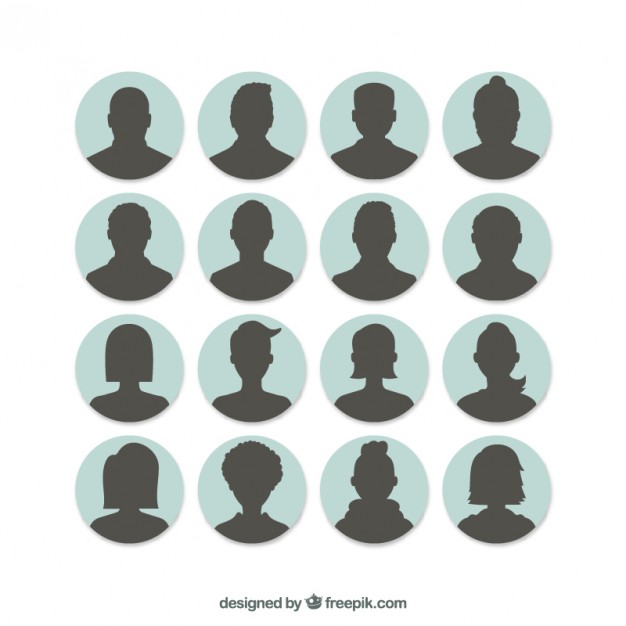 Man And Woman Avatars Vector Free Download 626x626 Man And Woman Avatars Vector Free Download