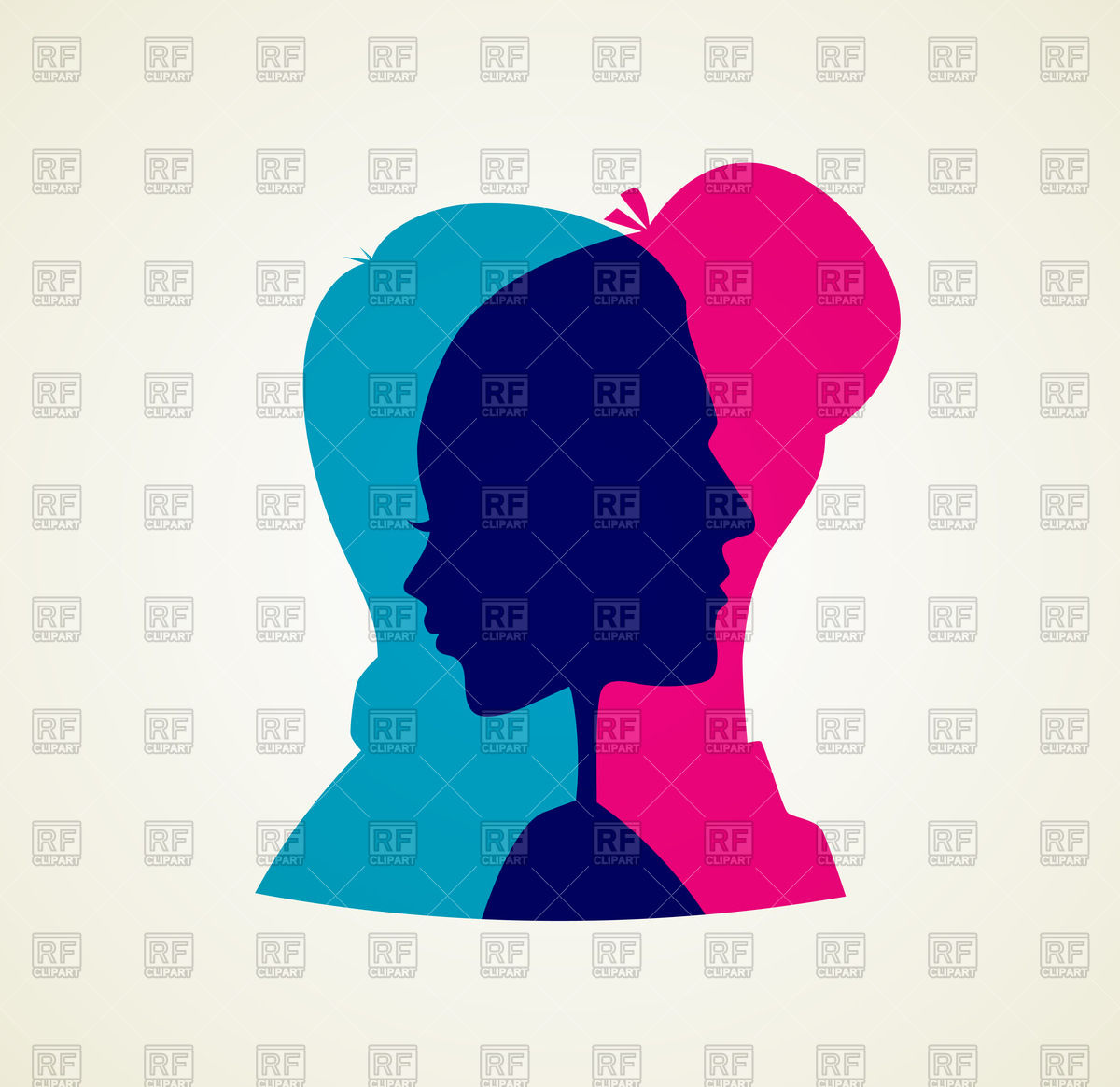 Transparent Silhouettes Of Man And Woman Vector Image Of People 1200x1165 Transparent Silhouettes Of Man And Woman Vector Image Of People