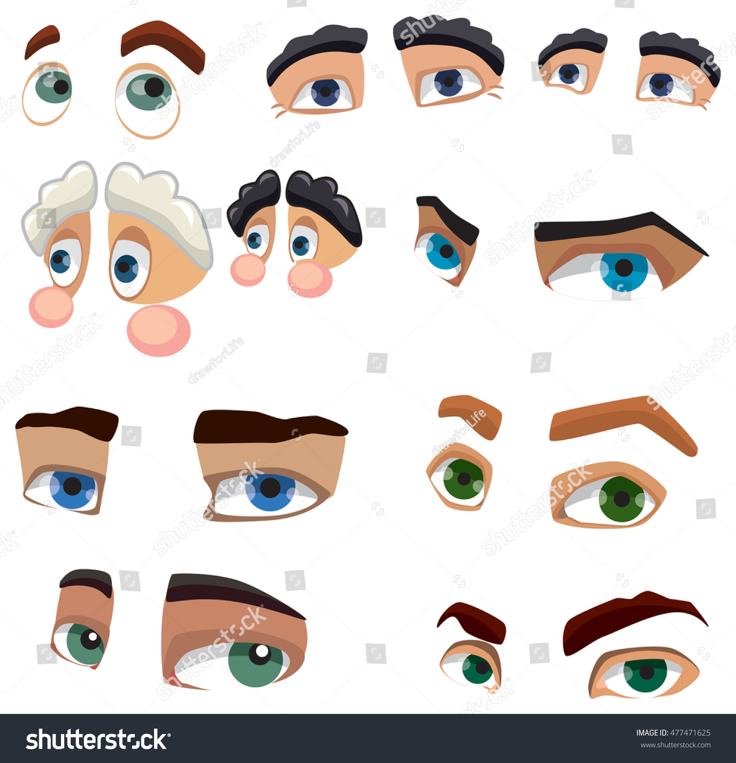 1500x1554 Man Clipart Eye