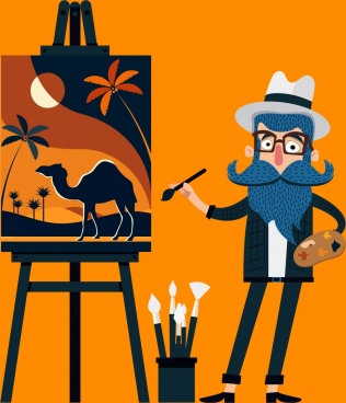 316x368 Vector Old Man Eyes Free Vector Download