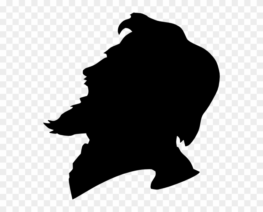 840x678 Men Side Face Vector