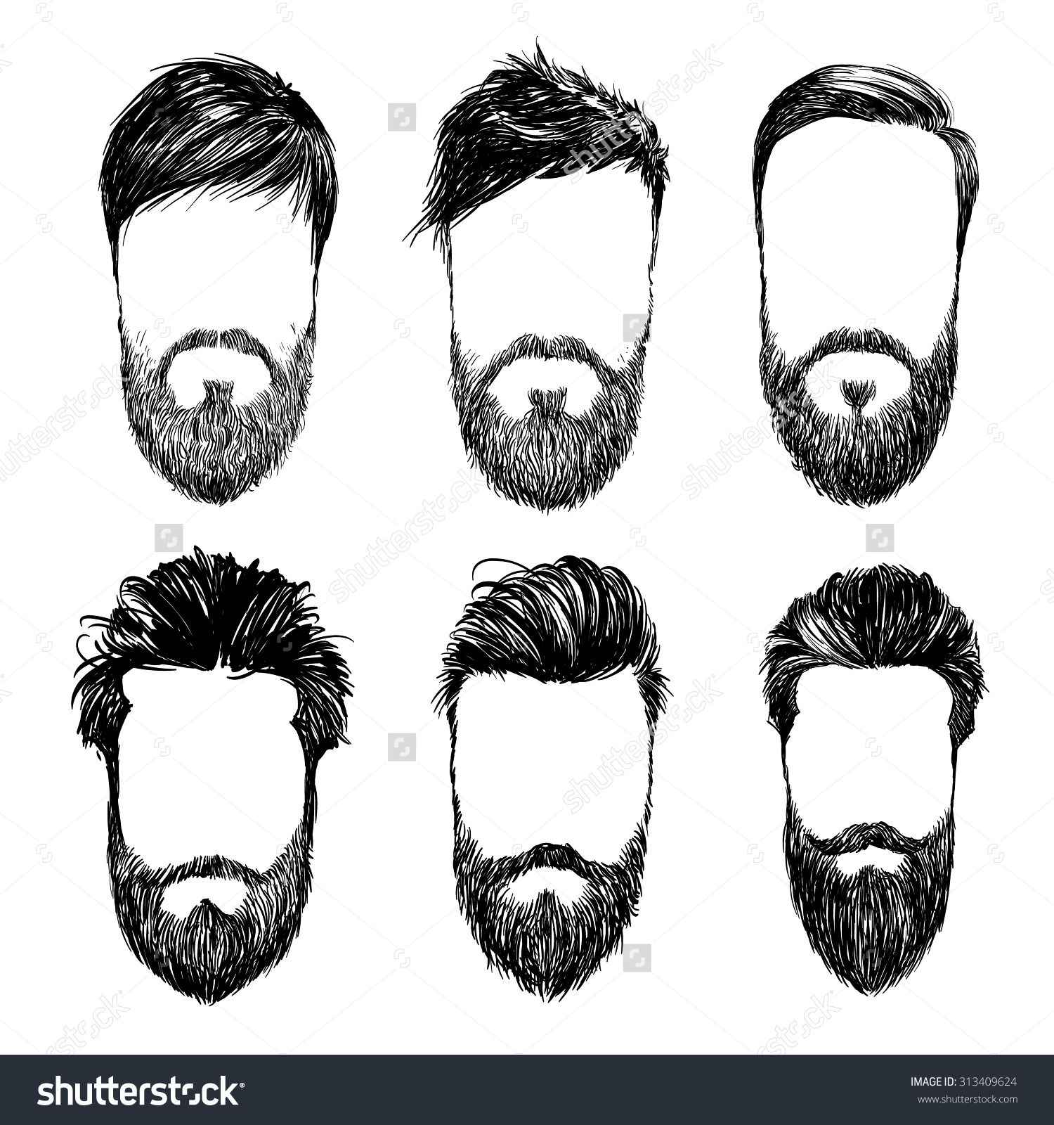 Man Hair Vector at Vectorified.com | Collection of Man Hair Vector free