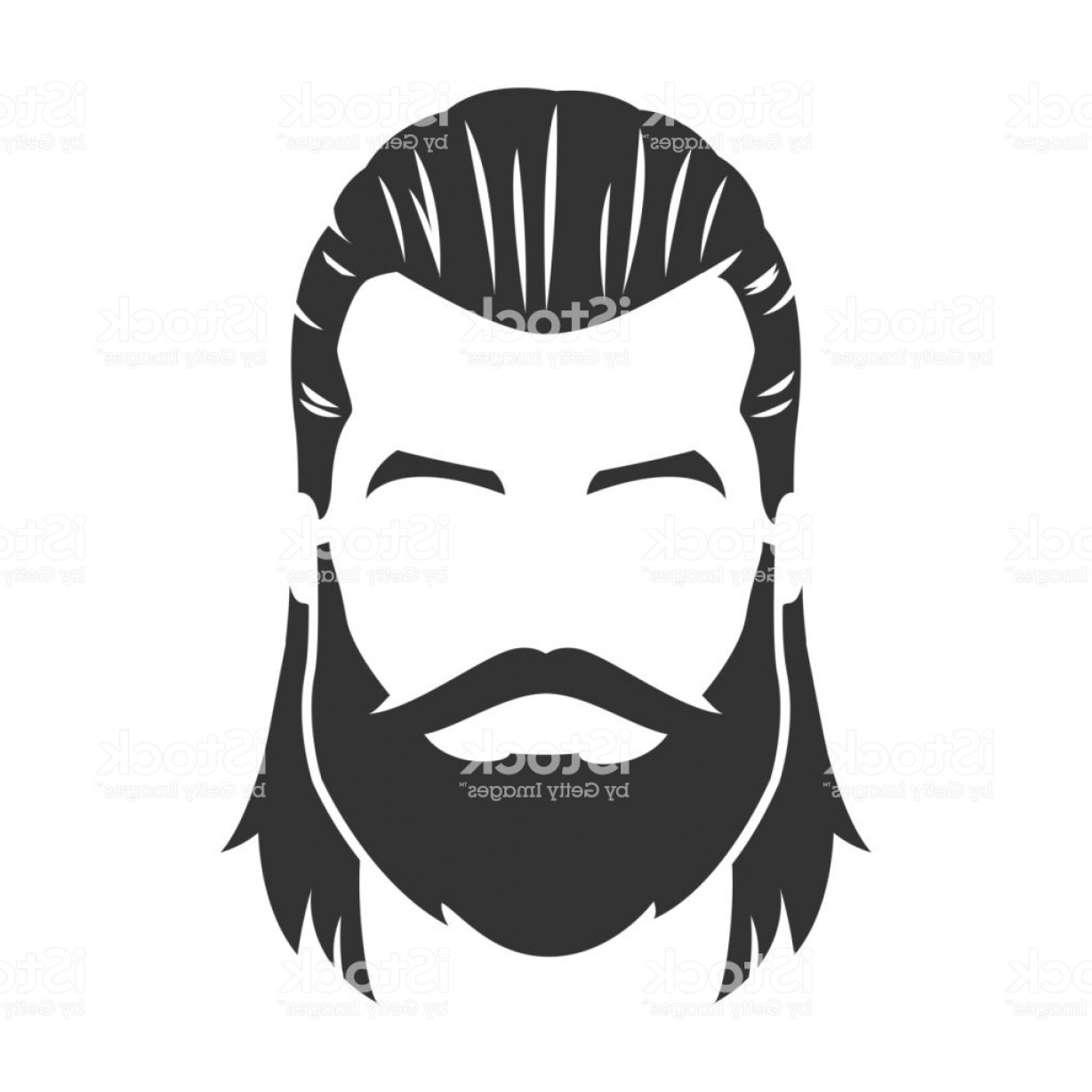 1228x1228 Long Hair Vector Illustration Catchsplace