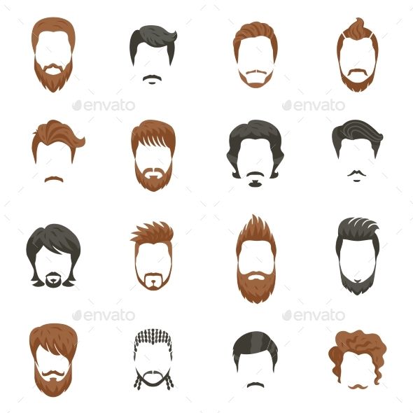 590x590 Icon In Beard Logo, Hair Icon
