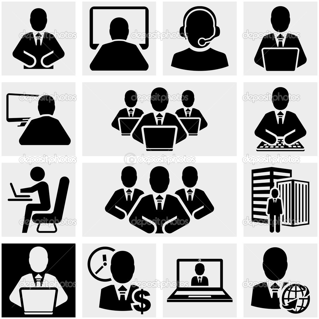 1024x1024 Business Man Icon Vector Images