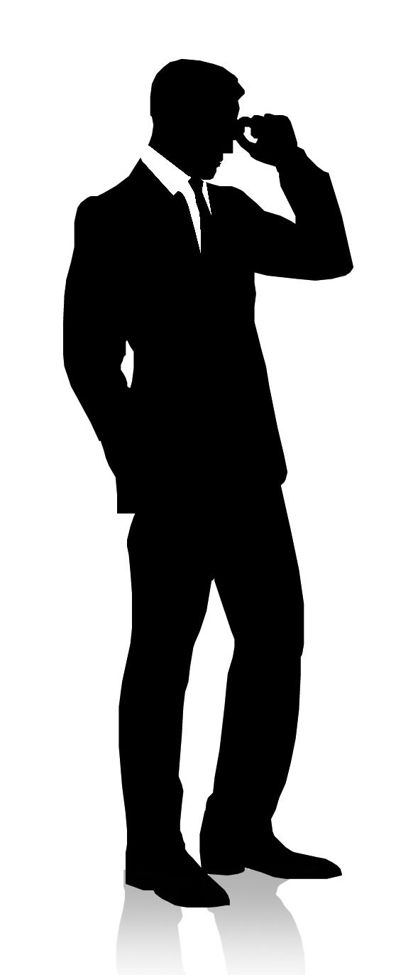 582x1372 Man In Suit Silhouette Images