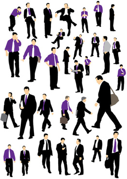 262x368 Business Man Suit Free Vector Download