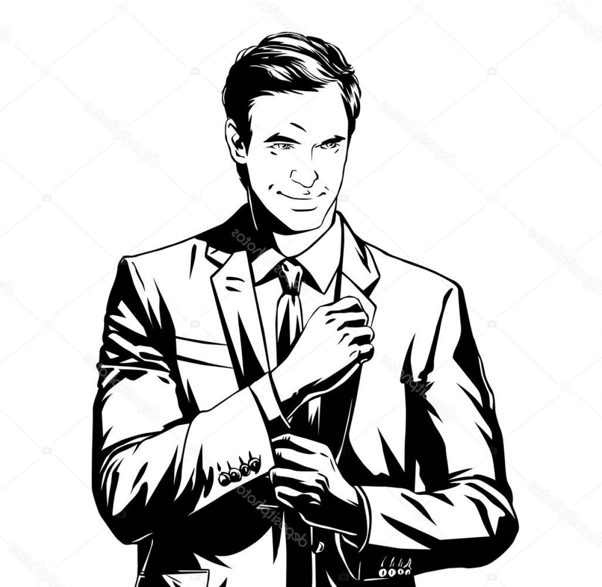 Man In Suit Vector at Vectorified.com | Collection of Man In Suit ...