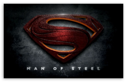 510x330 Superman Man Of Steel Logo Hd Desktop Wallpaper For Ultra