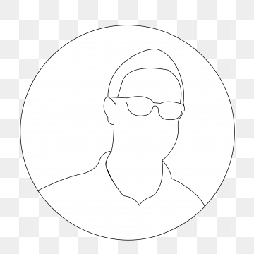 360x360 Man Woman Avatar Outline Set Collection Man Woman Avatar Set