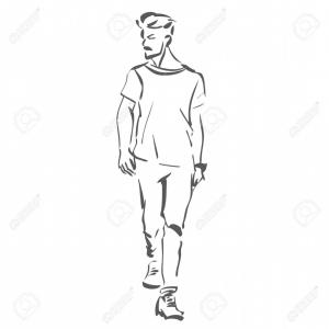 Man Outline Vector at Vectorified.com | Collection of Man Outline
