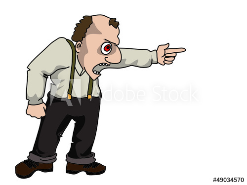 500x375 Anrgy Manoss Shouting Vector