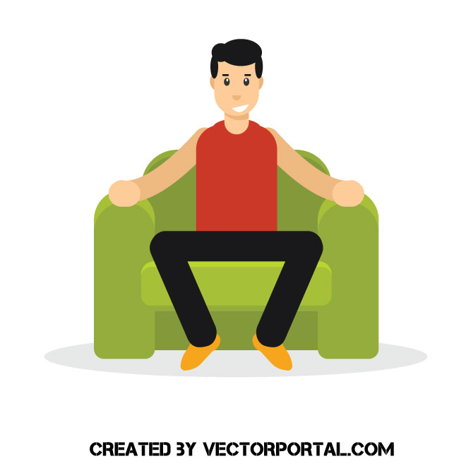 Man Sitting In A Chair 660x660 Man Sitting In A Chair