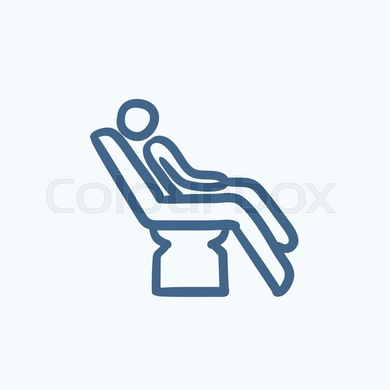 Man Sitting On Dental Chair Vector Stock Vector Colourbox 800x800 Man Sitting On Dental Chair Vector Stock Vector Colourbox