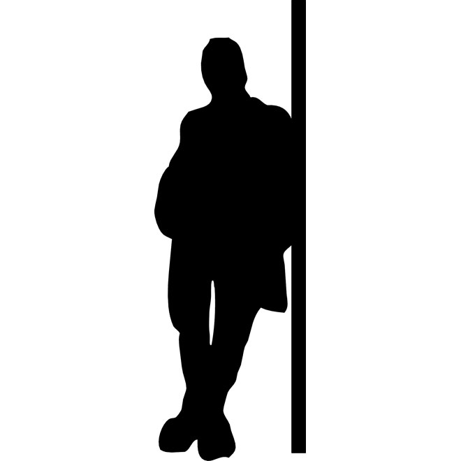 660x660 Man Standing Free Vector
