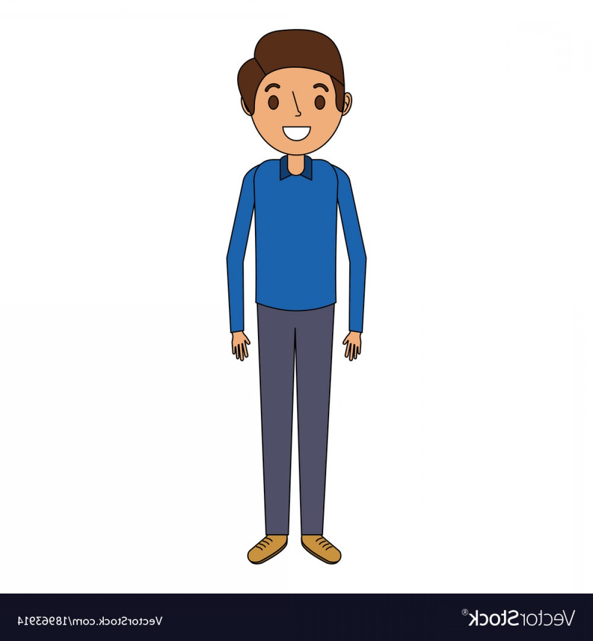 Man Standing Vector at Vectorified.com | Collection of Man Standing ...