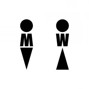 300x300 Man And Woman Symbols Vector Catchsplace