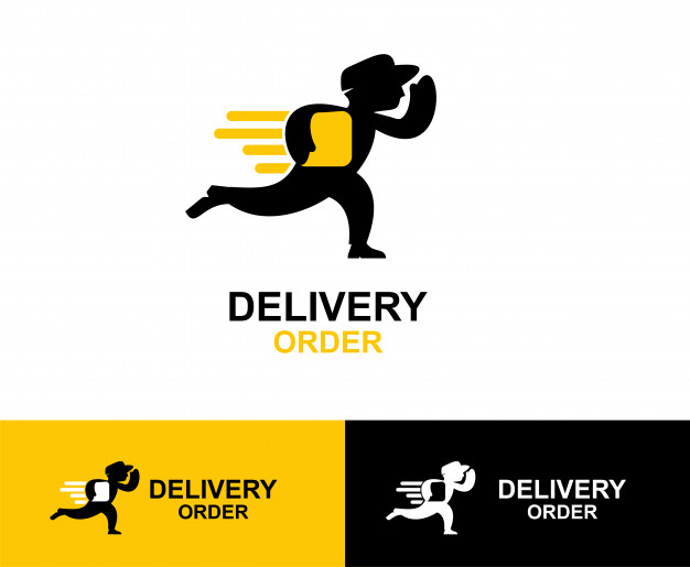 626x515 Delivery Man Symbol Logo Design Vector Premium Download