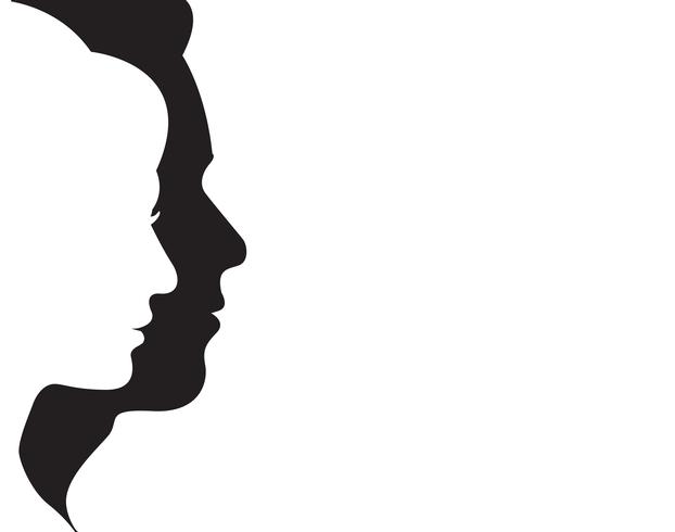 622x490 Man And Woman Symbol Vector