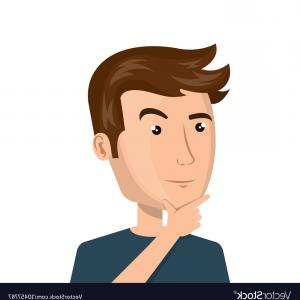 300x300 Man Person Thinking Icon Vector Handandbeak