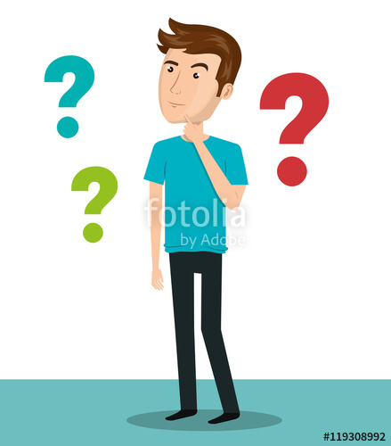 439x500 Man Person Thinking Icon Stock Image And Royalty Free Vector