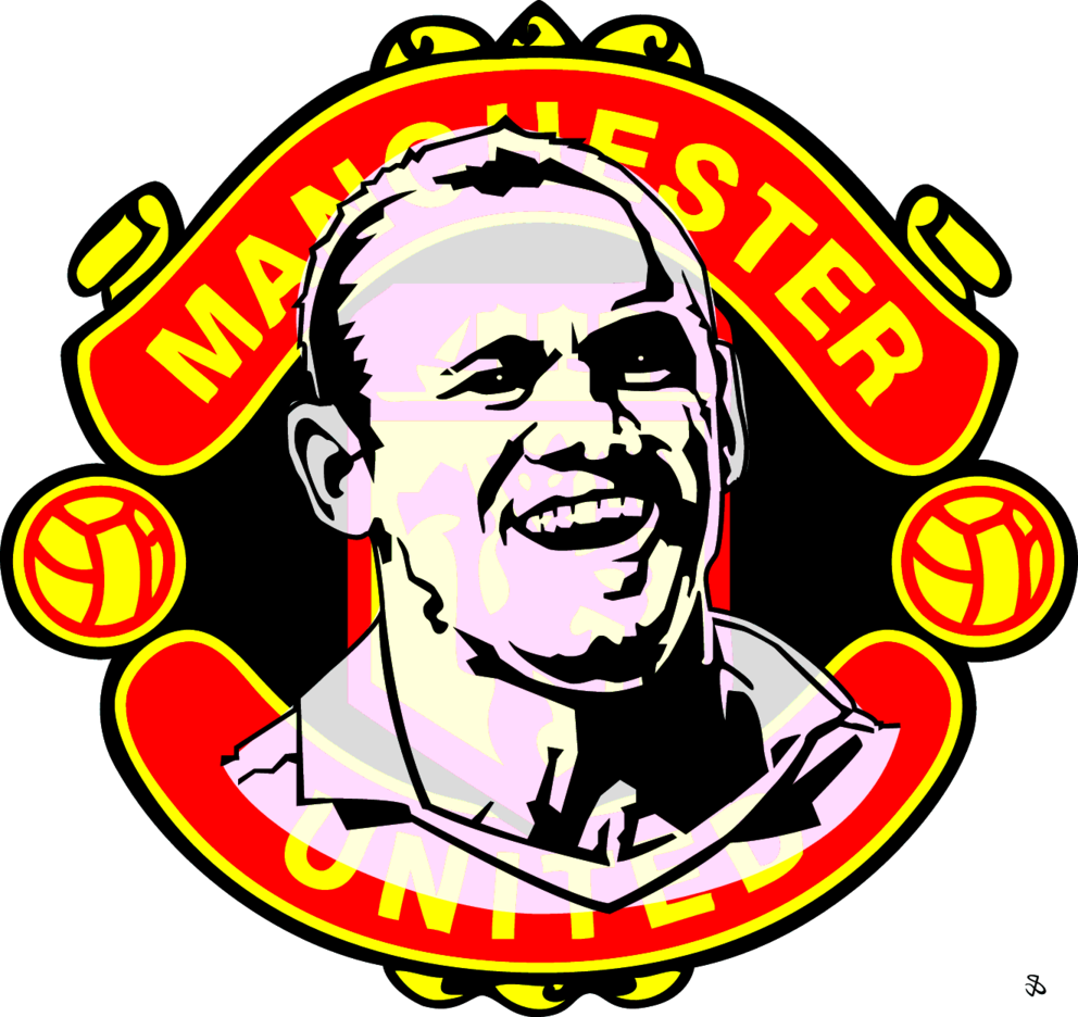 992x936 Man Utd Logo And Wayne Rooney Portrait Freevectors