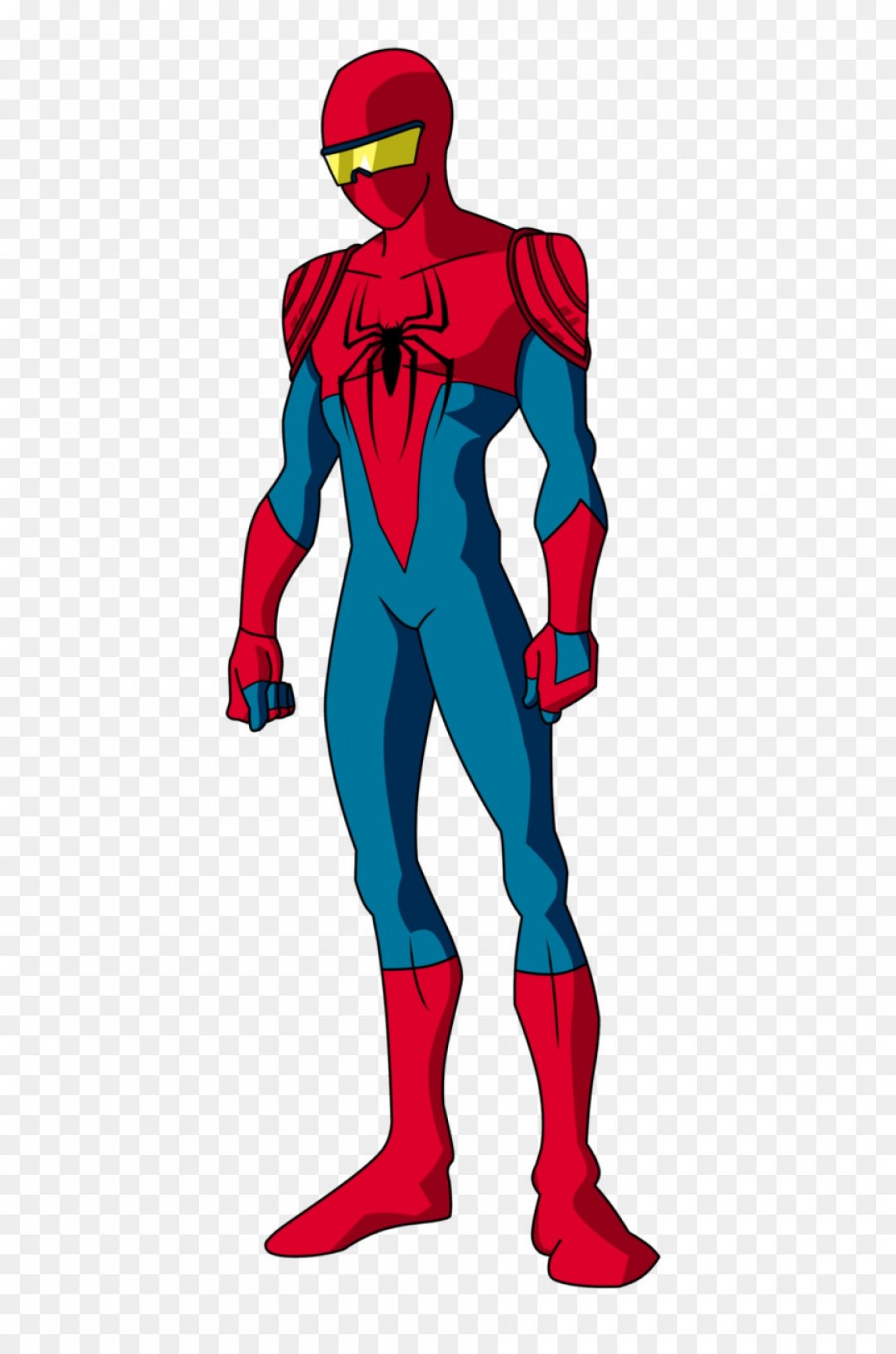 1296x1958 Spider Man Vector Face Boozeworthy