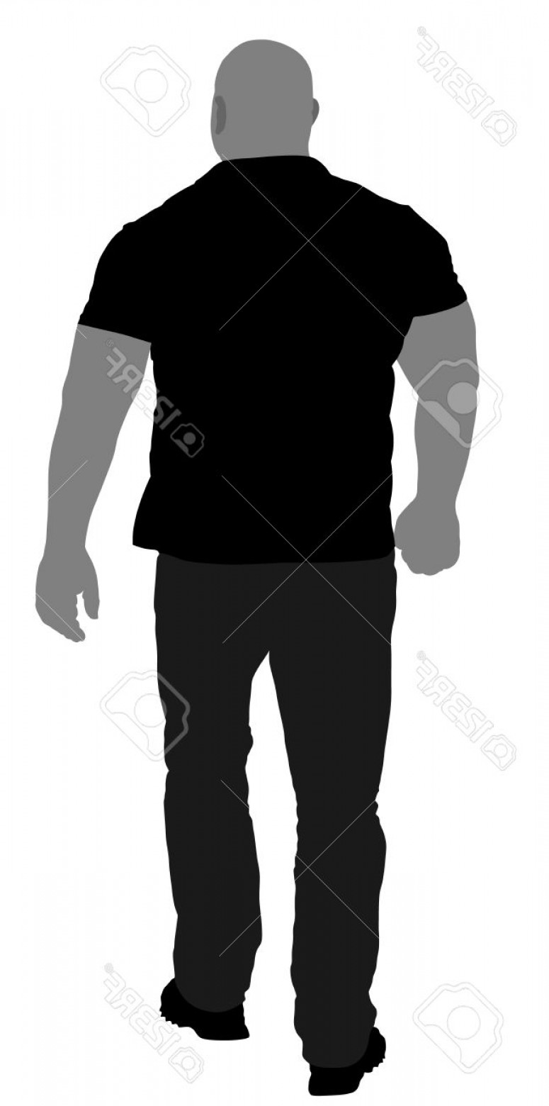Photostock Vector Bouncer Walking Vector Silhouette Illustration 775x1560 Photostock Vector Bouncer Walking Vector Silhouette Illustration