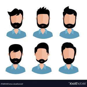 Man Faces With Various Hair Style And Beard Vector Catchsplace 300x300 Man Faces With Various Hair Style And Beard Vector Catchsplace