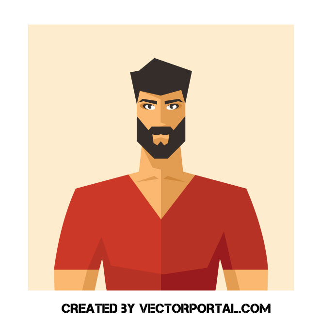 Man With Beard 660x660 Man With Beard