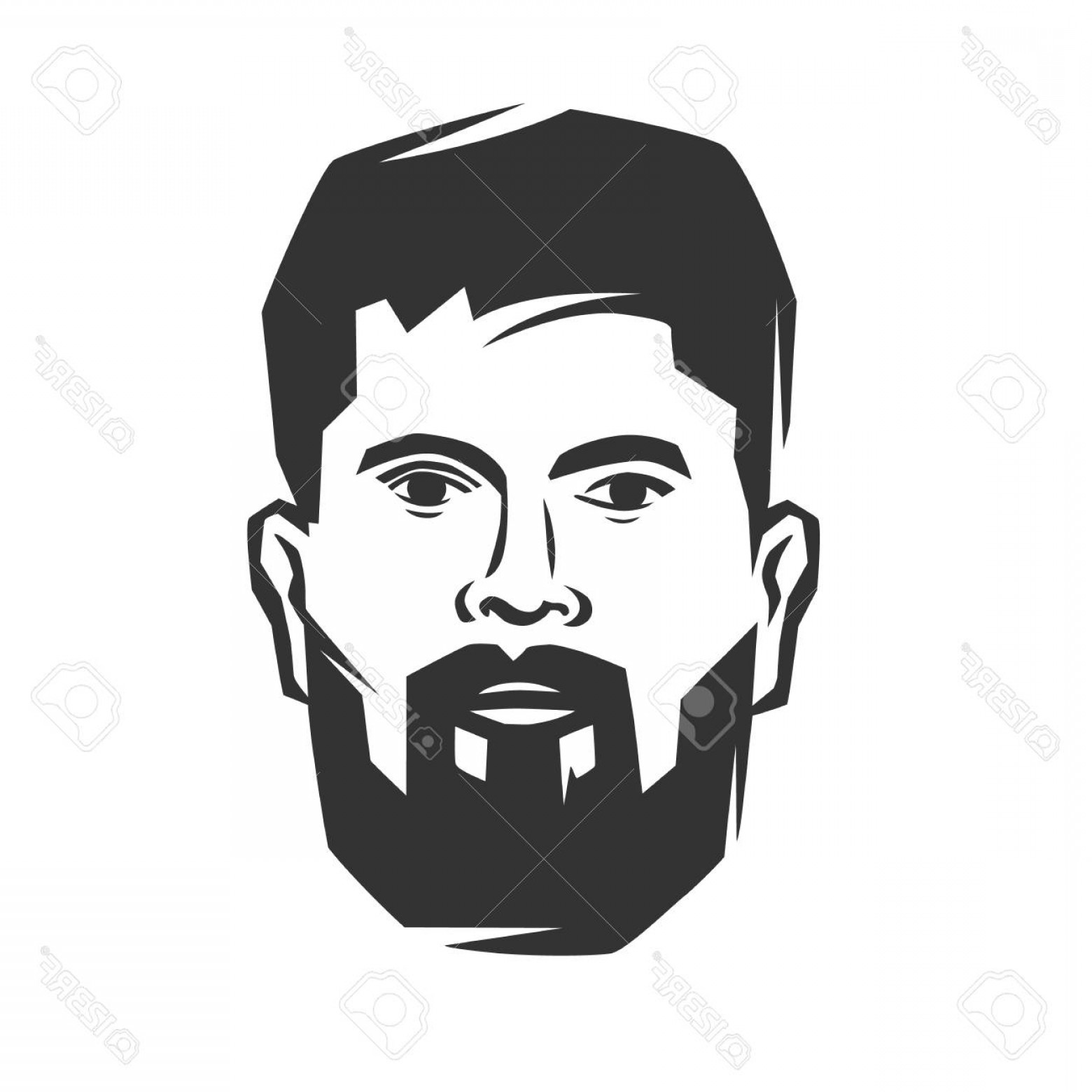 Vector Mans Face Hoodamathrun 1560x1560 Vector Mans Face Hoodamathrun